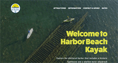 Desktop Screenshot of harborbeachkayak.com